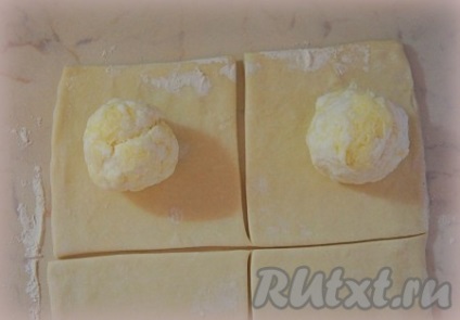 Puff kész leveles tészta sajttal - a recept egy fotó