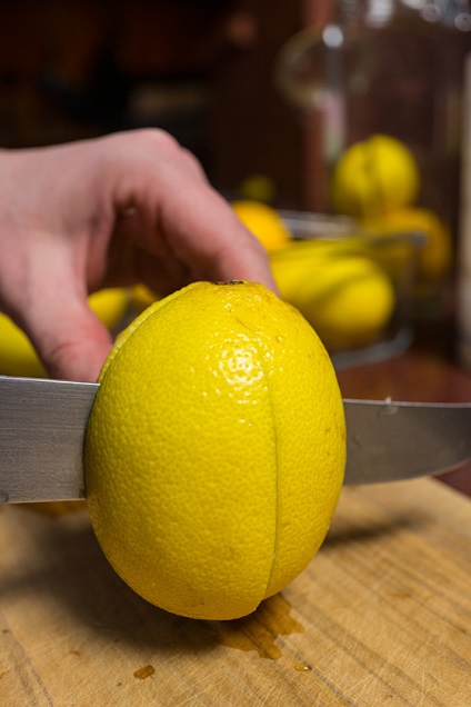 sós citrom