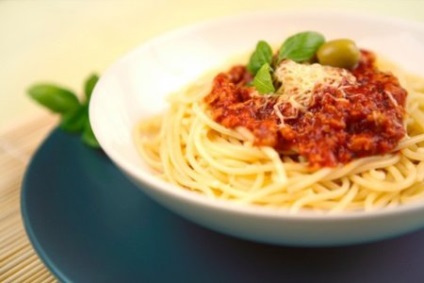 Spagetti szósz - receptek képekkel