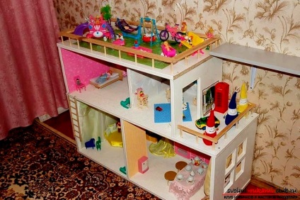 Hozzon létre egy ház babák saját kezűleg