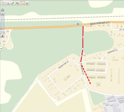 Útvonal létrehozása (track) Garmin a Yandex-térképek
