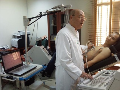 Stressz echokardiográfia technikája (holding) Terheléses echokardiográfia technikája