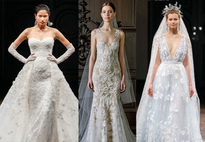 Esküvői ruhák 2016 - trendek és tendenciák esküvői divat 2016
