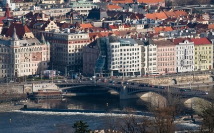 Táncoló ház Prágában - fotók, cím, történelem és érdekes tény - a csodálatos Csehország orosz