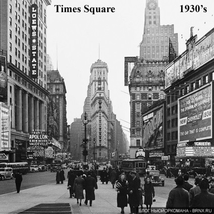 Times Square - a híres terület New York