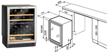 Beállítása a beépített hűtő, mint egy szokatlan, hogy egy plug-in kitchen