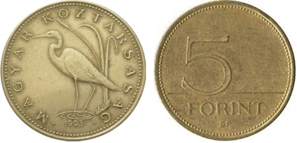 Magyar forint, pénz a világon