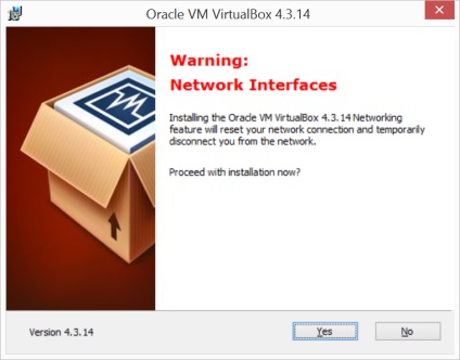 VirtualBox virtuális gép a Windows 8