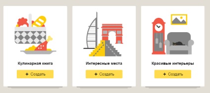 Yandex gyűjtemény (a kilátások szolgáltatás Yandex gyűjtemények) Yandex gyűjtemény