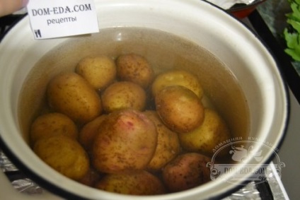 Sült krumpli „mexikói” recept egy fotó