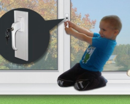 A gyermekek védelme a 3 fő lehetőség ablak biztonsági