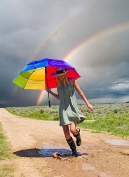 Nő Umbrella (65 fotó) modell, fa nyéllel