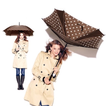 Nő Umbrella (65 fotó) modell, fa nyéllel