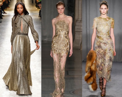 Arany és ezüst ruha - divat csillogás 2017 -2018, divatos ruha