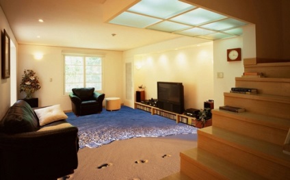 3D padló a belső animálni otthonában (fotó) Dream House