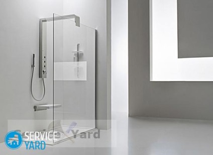 A mosás zuhanyzó, serviceyard-kényelmes otthon kéznél