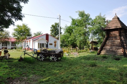 Chernyansky régió - Region reliktum fenyők és hárs sétányok