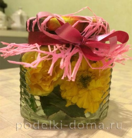 Virágok glicerin (master class), egy doboz ötletek és műhelyek