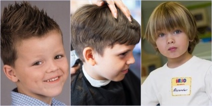 A gyerekek frizurák fiúk éves és annál idősebb