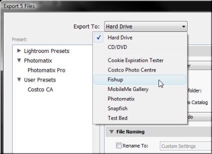 Hogyan működik a plug-in fishap Lightroom (munka) Hogyan működik a plug-in fishap Lightroom