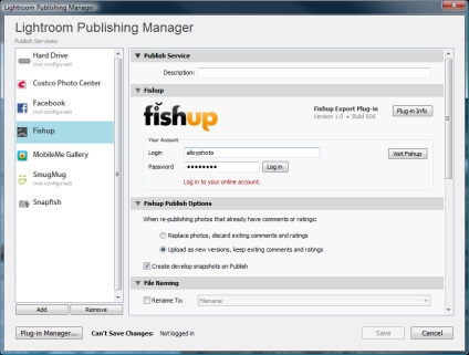 Hogyan működik a plug-in fishap Lightroom (fishap) Hogyan működik a plug-in fishap Lightroom