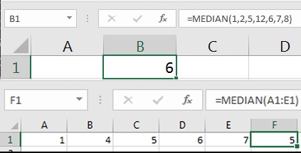 Hogyan működik a matematikai képletek Excel (bázis)