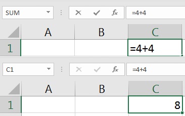 Hogyan működik a matematikai képletek Excel (bázis)