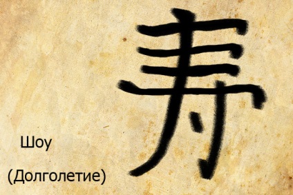Kínai karakterek talizmánok