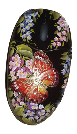 decoupage billentyűzet, Khokhloma, Palekh