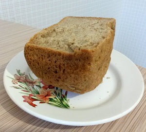 Sima fekete kenyeret a kenyér gép receptje PANASONIC SD-2501wts