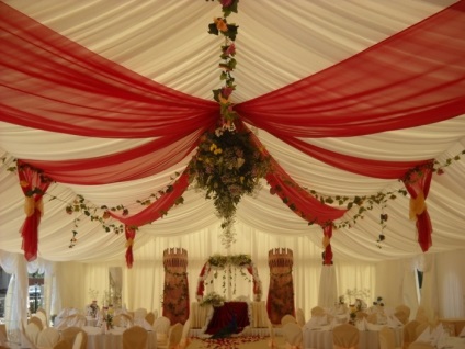 Megjelenése és olcsó dekoráció egy esküvői ruha dekoráció esküvői sátor sátor ruha, gyönyörű
