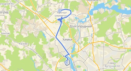 busz menetrend 851 és 817 A Sheremetyevo a metró