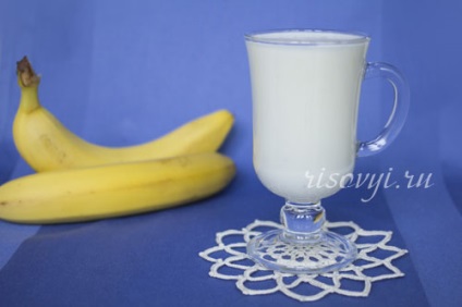 Receptek turmixot a turmixgép, a képek (tej) Receptek turmixot a turmix fotókkal