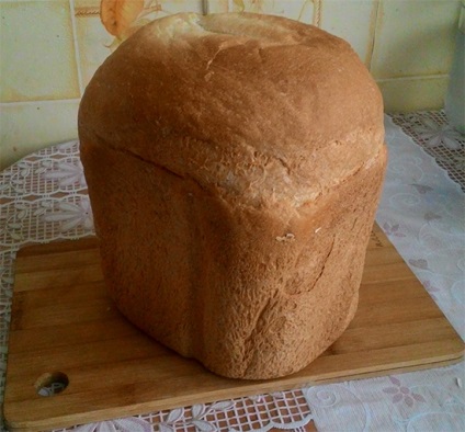 Recept kenyeret a kenyérsütő Panasonic 2501 egyszerű és finom