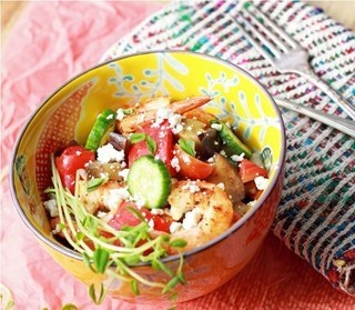 Saláta garnélarák - finom receptek fotókkal és videó