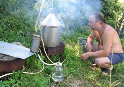 Moonshine szagtalan, enyhe ízű