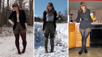 Abból, amit viselni rövidnadrág a téli, a művészet, hogy egy nő