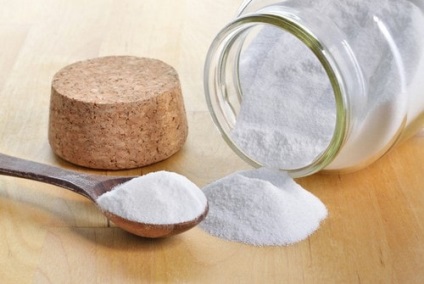 Bőrradír származó szódabikarbónát és a sót a zsíros bőr Receptek