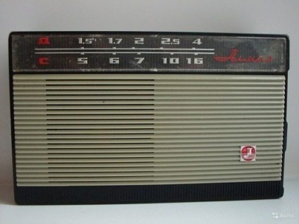 Szovjet tranzisztoros rádió