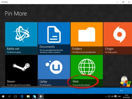 Készítse el csempe a Start menü Windows 10, beállítás Windows és Linux szerverek