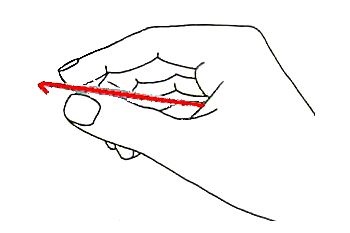 Lecke - 2 módszer, hogy a horgot, és a fonalat, miközben kötés