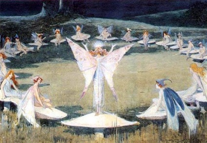 Fae tündér gyűrű vagy gyűrűk egészséges (boszorkány) Tündérek tündér gyűrű vagy gyűrűk, egészséges
