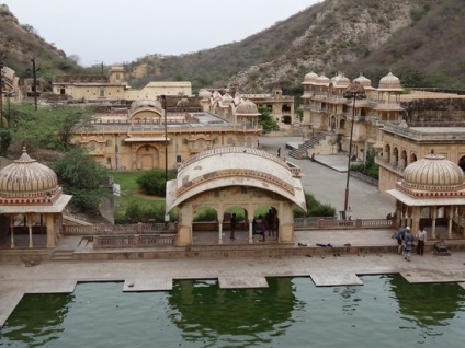 Galta Temple vagy majom templom Jaipur