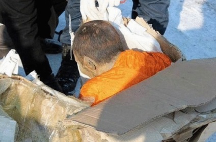 200 éves múmiát egy tibeti szerzetes Ulánbátor még
