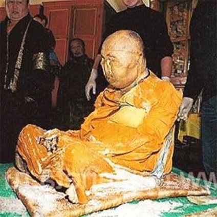 200 éves múmiát egy tibeti szerzetes Ulánbátor még
