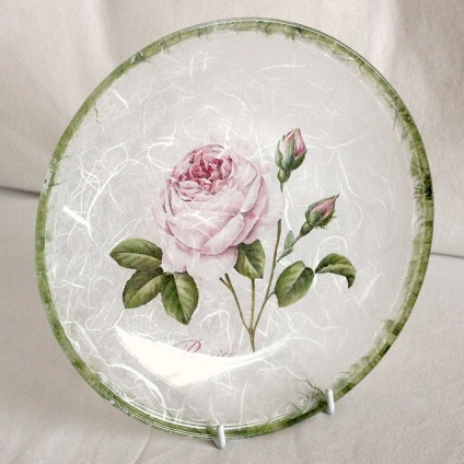 55. Ötletek decoupage üvegre és lépésről lépésre