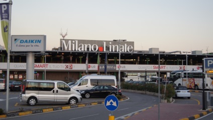 Linate repülőtér Milánó