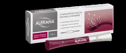 Alerana „, hogy ösztönözze a szempillák növekedése a fogyasztói vélemények (alerana) Alerana „, hogy ösztönözze a szempillák növekedése a fogyasztói vélemények