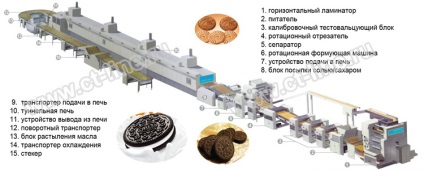 Az üzleti terv a termelés a cookie-kat, beruházások 19350000 rubelt