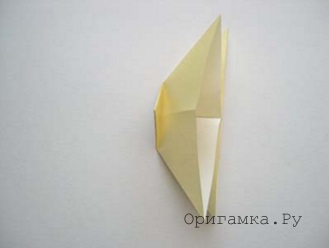 Cow papír - összecsukható technika számok Moduláris origami lépésről lépésre képek 1